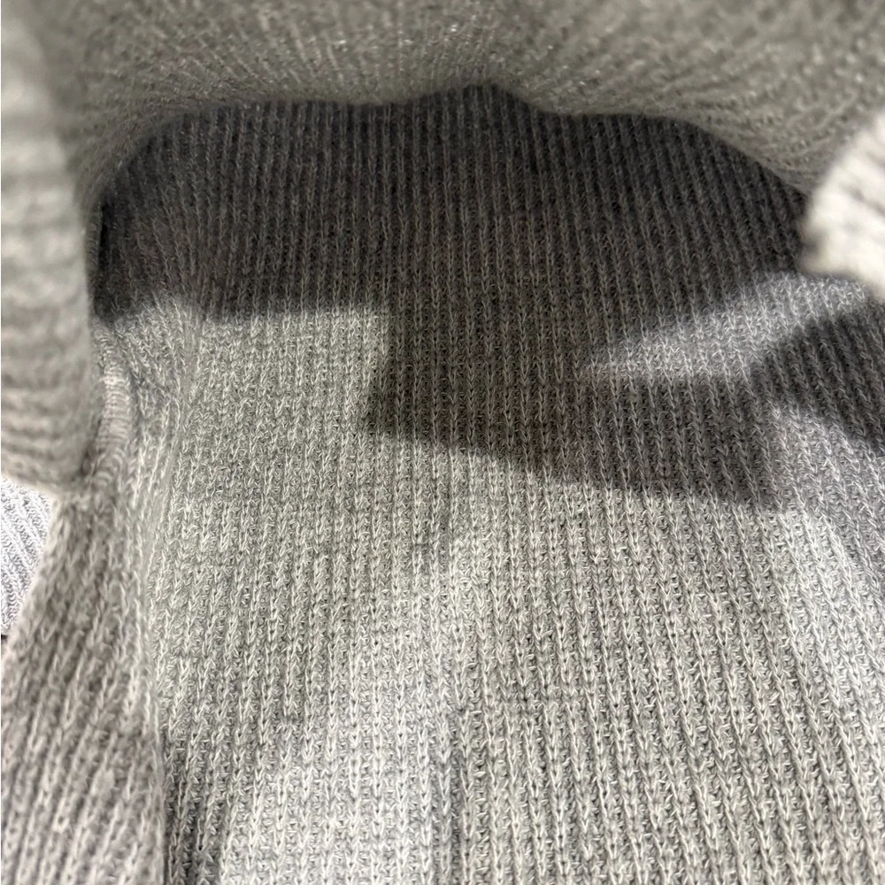 BP Nordstrom Sweater Tunic Size XS Gray Marled Crew Neck Knit Pullover NWT